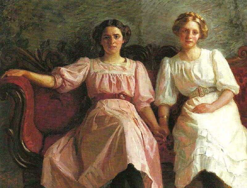 Laurits Tuxen yvonne tuxen og vibeke kroyer